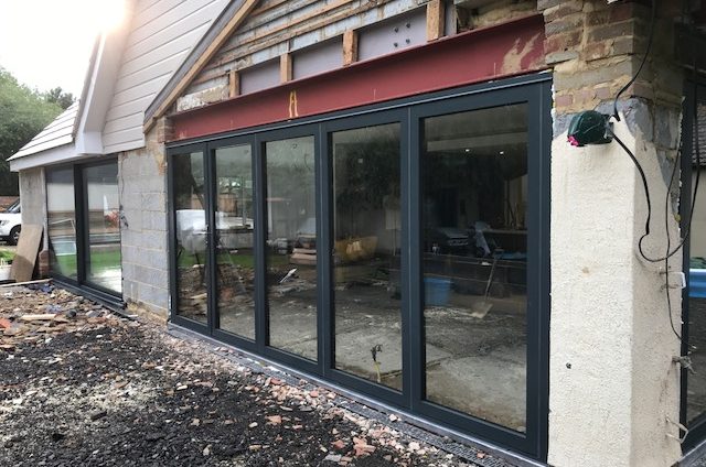 Swing and Slide Doors from outside